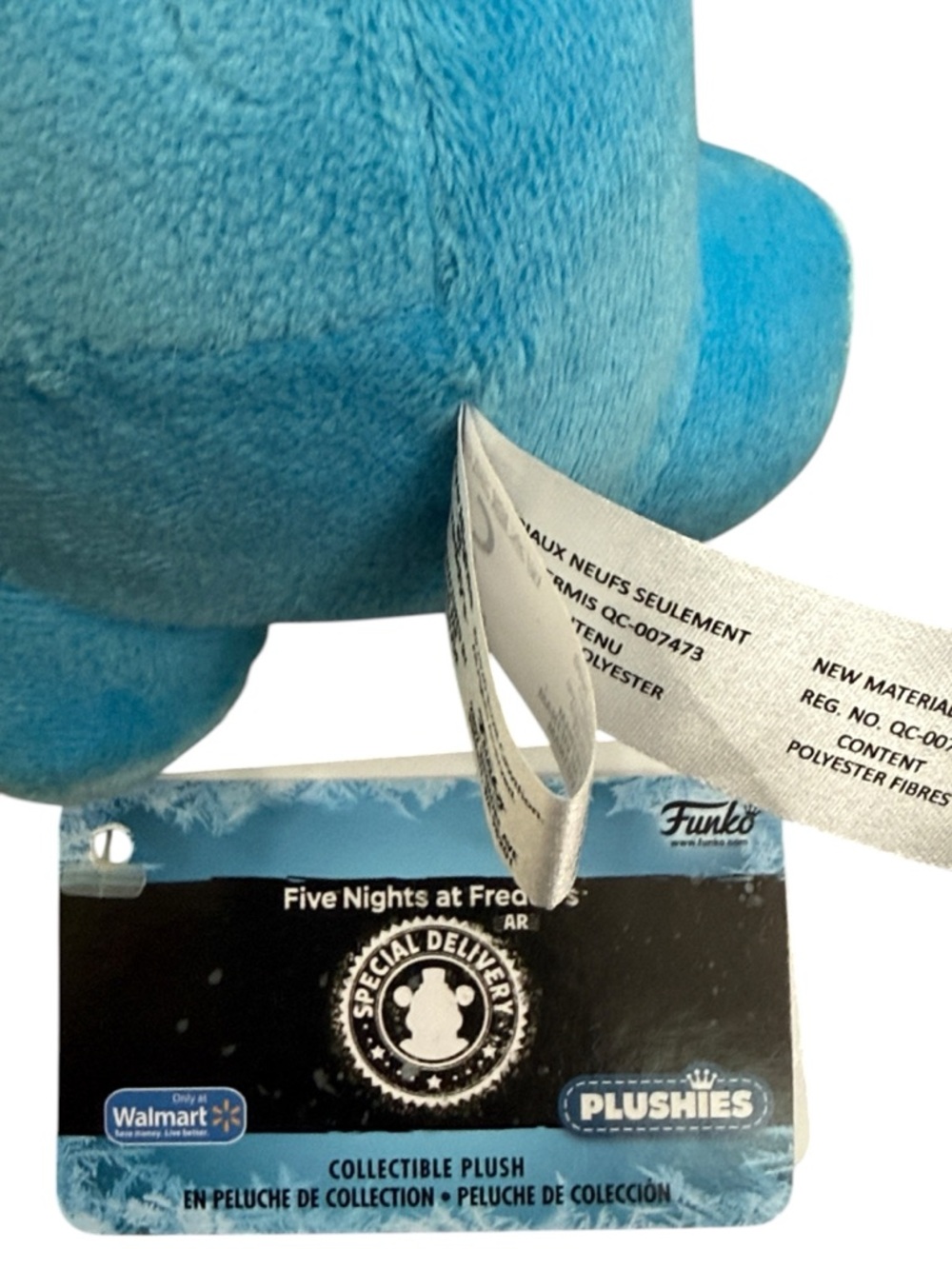 Five Nights at Freddy’s Frostbear Plush Funko NWT Blue Freddy - Picture 5 of 8